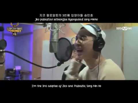 Song Mino, Andup, Jamezz   Turtleship 거북선 Zico Paloalto Team English Sub + Romanization + Hangul