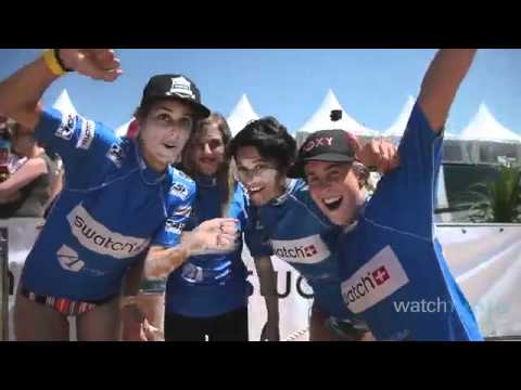 Swatch Girls Pro Surfing France 2012_ Day 3 Highlights