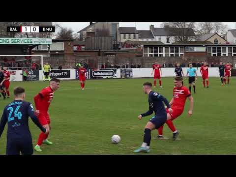 Match Highlights: Ballyclare Comrades FC V Ballymena United FC