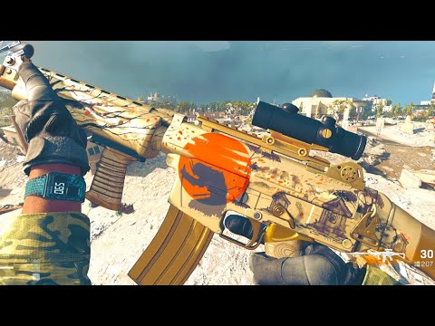 Call of Duty Warzone Gameplay Solo Win - KRIG 6 & CW MP5 ( No Commentary)