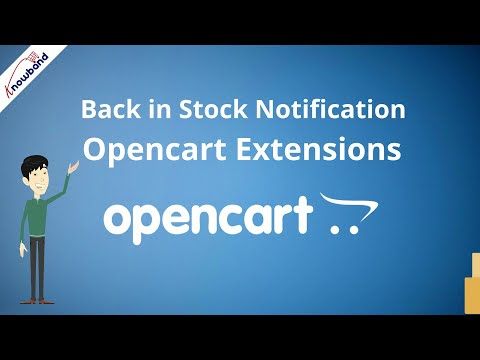 OpenCart Back in Stock Notification | #Knowband | New Extension