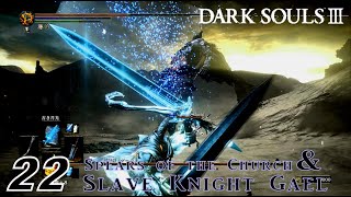 竜頭魔術師の実況マルチ攻略(教会の槍&奴隷騎士ゲール)【実況 DARKSOULS3 ダクソ3】#22(概要欄に時間乗せてます)