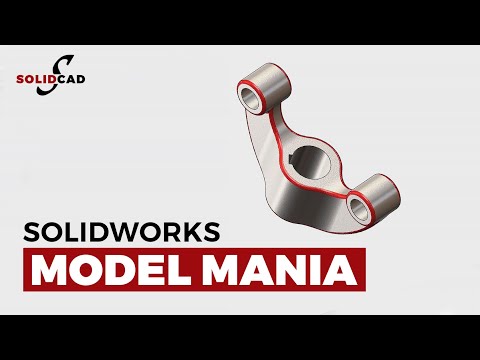 SolidWorks Model Mania 2021 Exercise (INNOVATION) | SolidWorks Tutorial | SolidCad