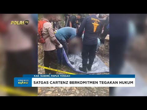 DUA PERSONEL BRIMOBDA YON C NABIRE GUGUR DISERANG KKB PIMPINAN AIBON KOGOYA