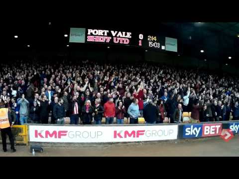 FanCam: Goal celebrations at Vale Park