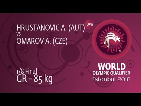1/8 GR - 85 kg: A. OMAROV (CZE) df. A. HRUSTANOVIC (AUT), 2-1