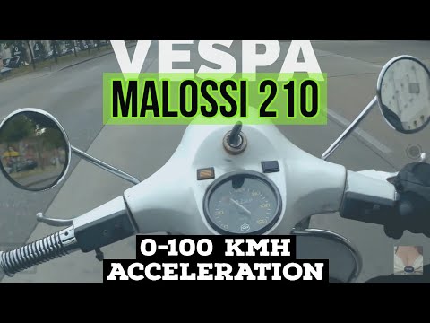 vespa mallossi 210 pnp / 0-100kmh acceleration 17,5s / FMPguides - Solid PASSion /