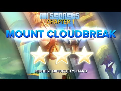 Chapter 1 "Mount Cloudbreak" all secrets 100% complete - Skylanders Swap Force (short video)