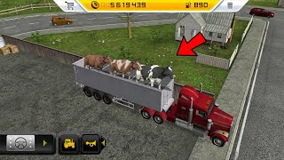 Cows feeding with loading wagons in Fs14 | Fs14 Gameplay | Timelapse |