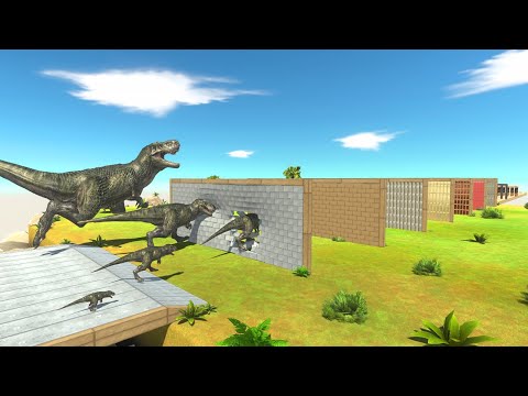 Different Size Carnivore Race - Animal Revolt Battle Simulator