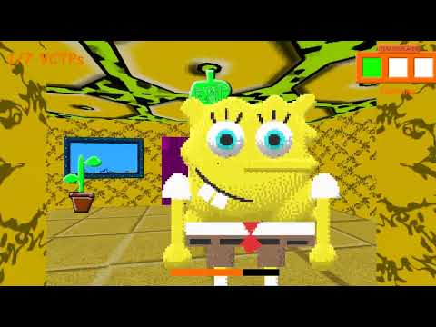 Survival at Spongebob's School █ Baldi's Basics – SPONGE BASIC █