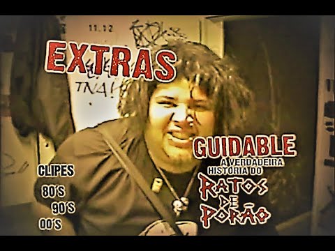 2008 - DVD DE EXTRAS DE GUIDABLE : A VERDADEIRA HISTÓRIA DO RATOS DE PORÃO - HD.