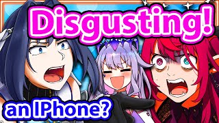 Kronii and IRyS Starts Bantering About iPhones, Biboo: 【HololiveEN】
