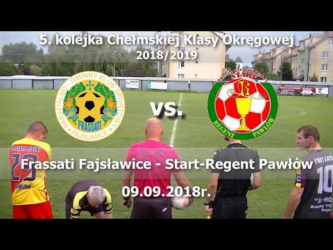 2018.09.09 Frassati Fajsławice - Start-Regent Pawłów 7:0. skrót meczu