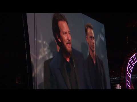 2017 Rock N' Roll HOF Induction Ceremony - Eddie Vedder of Pearl Jam Acceptance Speech-4/7/17