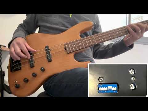 Sadowsky Will Lee Mid boost preamp - Demo