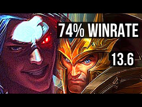 KAYN vs JARVAN IV (JNG) | 74% winrate, 9/2/13, Legendary | KR Master | 13.6