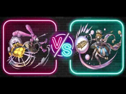 Healing: Mariel 5* Vs Riica 5* with Grasta & Badge enhancement.