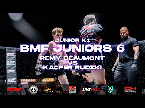 BMF Juniors 6 | Remy Beaumont vs Kacper Rudzki | Junior K1