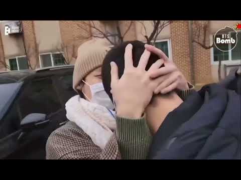 Jin's Entrance Ceremony with BTS....