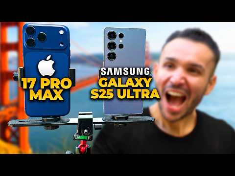 LO DEJÓ EN EL SUELO: iPhone 17 Pro Max vs Galaxy S25 Ultra