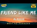 FRIEND LIKE ME ALADDIN WILL SMITH BEST HD KARAOKE VERSION