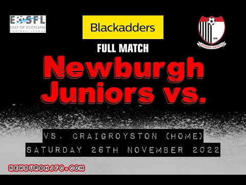 Newburgh vs. Craigroyston - full match 26/11/22