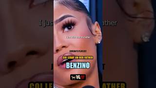 Coi Leray on her father Benzino 🤔🎙💯 #coileray #benzino #hiphop #rapper #interview
