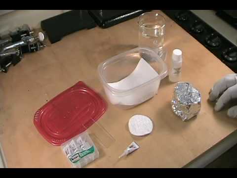 The Home Scientist 009 - Forensic Fingerprinting III: Superglue