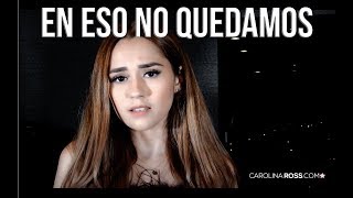 En Eso No Quedamos Music Video
