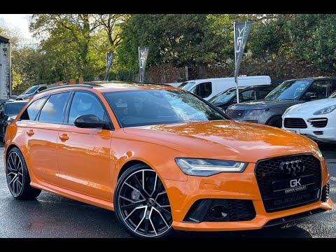 2017 Audi RS6 Performance in Solar Orange with £28k Factory Extras - Rare Car for sale at GK Essex
