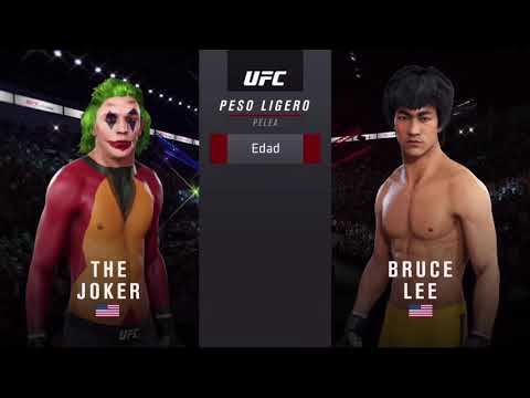 Bruce Lee vs. Joker - EA Sports UFC 3 - Epic Fight 🥑