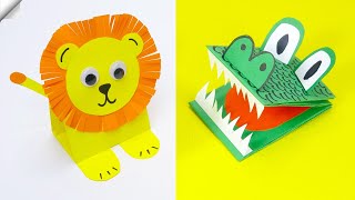 9 DIY paper crafts | Paper toys