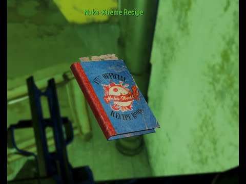 How to get Nuka-Xtreme Recipe if Glitched! #fallout4