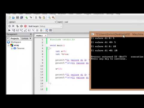 Come usare i puntatori in C