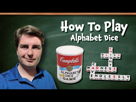 How to Play Alphabet Dice | Learn to Play Board Games