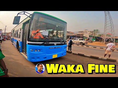 WAKA FINE FREE BUS RIDE - East Corridor 🇸🇱 2024 - Explore With Triple-A