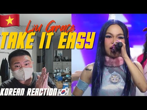 🇻🇳🇰🇷🔥Korean Hiphop Junkie react to Take It Easy - Liu Grace | Rap Việt 2023 (VN/ENG SUB)