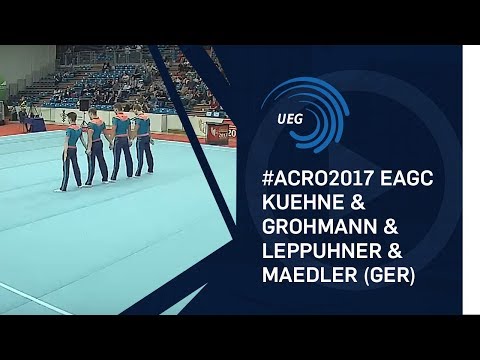 Men's group Germany - 2017 Acro Europeans, all-around final