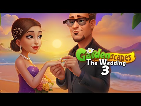GARDENSCAPES New Acres | The WEDDING Island #3 | Gameplay Walkthrough