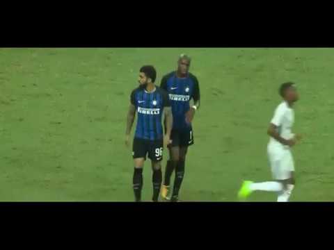Niesamowity gol samobójczy z 40 metrów. Geoffrey Kondogbia Chelsea - Inter 2:1 IC Cup 2017