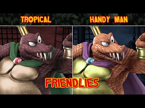 Friendlies: Tropical (King K. Rool) vs. Handy Man (King K. Rool) - Smash Ultimate