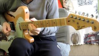 Video thumbnail for SX Telecaster Thinline Guitar Demo by Bahadır Peker