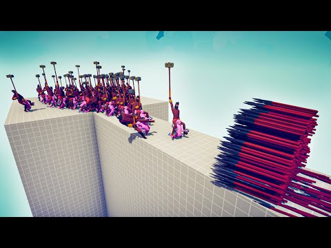 50x HOG RIDER vs EVERY GOD - 🏹Totally Accurate Battle Simulator TABS