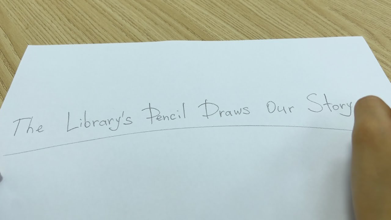 The Library’s Pencil Draws Our Story
