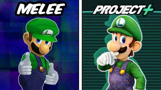 How Melee Luigi Works and How He Schmooves in Project+