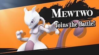 Super Smash Bros 4 (Wii U) - Unlocking Mewtwo & First Gameplay!