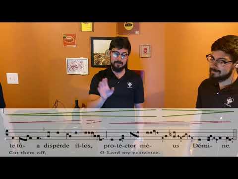 Introit, 9th Sunday After Pentecost - Ecce Deus | Gregorian Chant with phrasing suggested