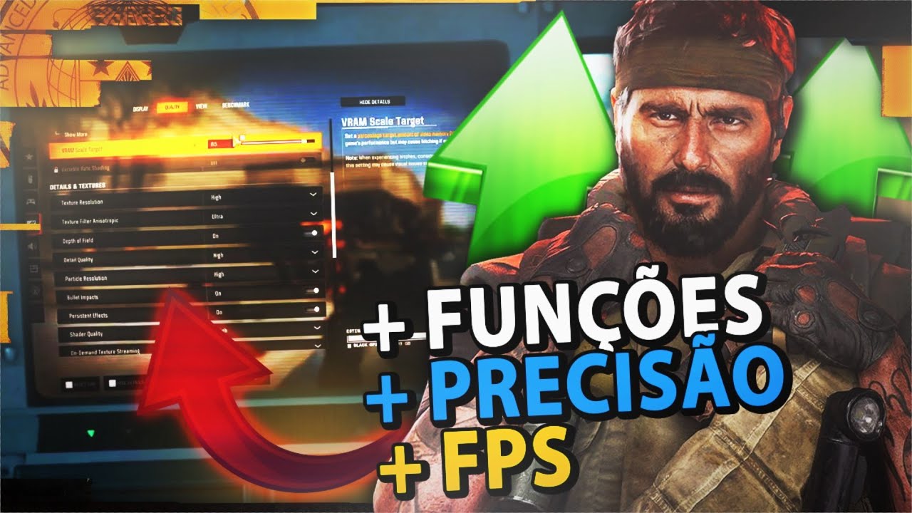 As MELHORES CONFIGURAÇÕES para o BLACK OPS 6! (Gráficos, Áudio, Controles, Interface e MAIS)