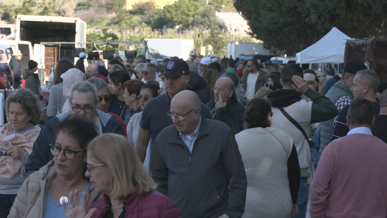 Magnífico ambiente en la vuelta del rastrillo